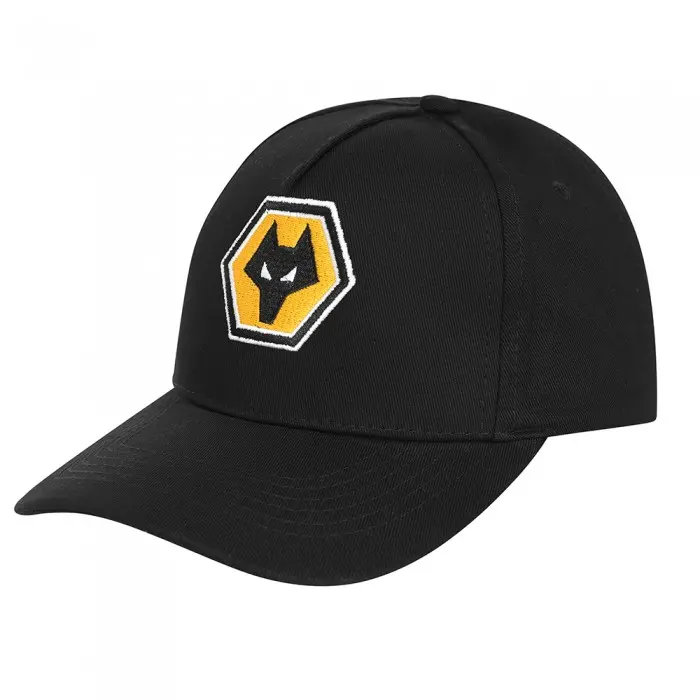 Wolverhampton Wanderers Store | Shop Official Core Cap – Black – Kids Wolves Gear